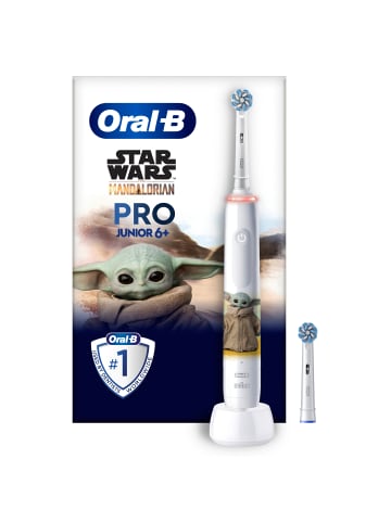 Oral-B Elektrische Zahnbürste "Pro - Junior" Grogu/Starwars