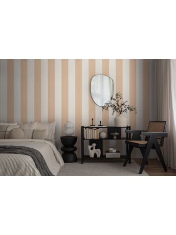 A.S. Création Tapete Coastal Stripes in Dünenbeige