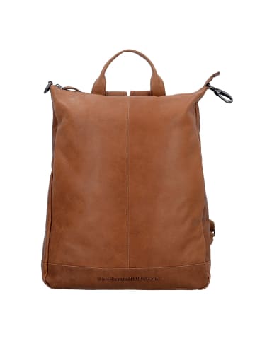 The Chesterfield Brand Wax Pull Up Rucksack Leder 40 cm in cognac