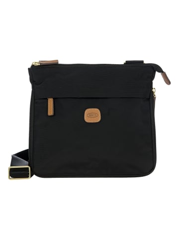 BRIC`s X-Collection Umhängetasche 26 cm mit Dehnfalte in schwarz