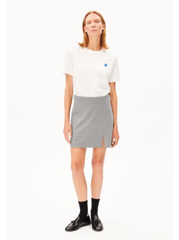 armedangels T-Shirt Lualaa Embro in weiß blau