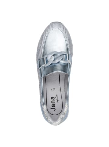 Jana Slipper in DENIM METALLIC