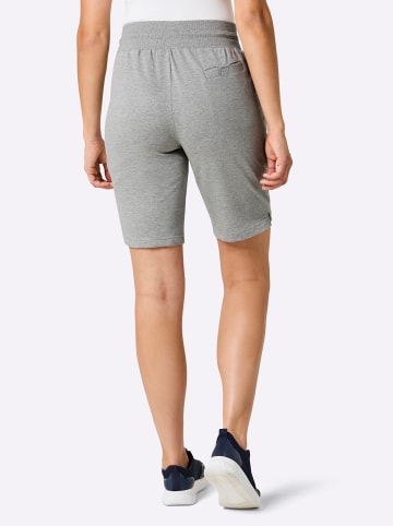 WITT WEIDEN Freizeithose in grau-meliert