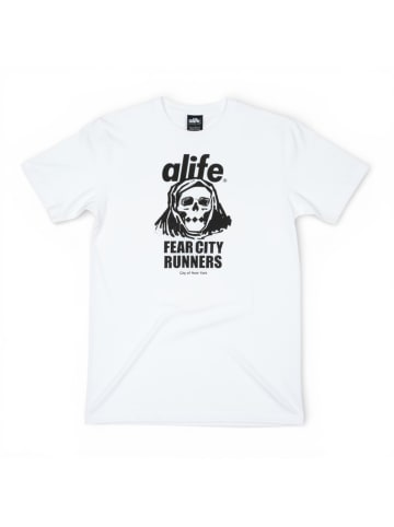 Puma Shirt Alife Logo Skull in Weiß