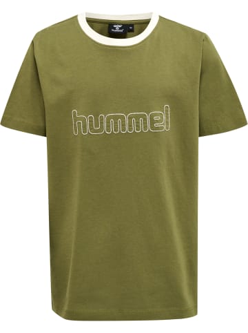 Hummel Hummel T-Shirt Hmlcloud Unisex Kinder in OLIVE BRANCH