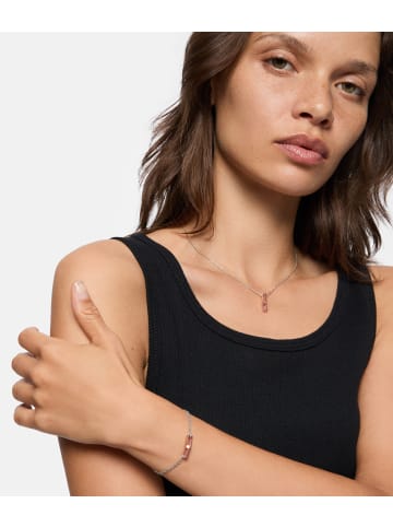 LIEBESKIND BERLIN Armband Mini Link in bicolor silber / roségold