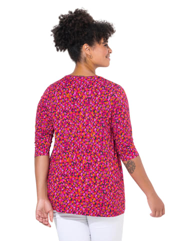 Janet & Joyce Shirt in fuchsia pink