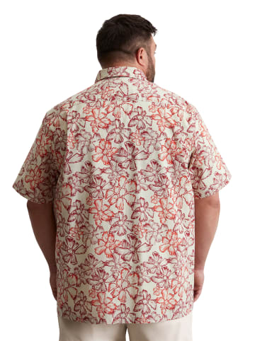 Marc O'Polo Kurzarm-Hemd regular in multi/gray silk