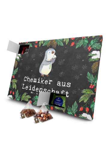 Mr. & Mrs. Panda Advents-Teekalender Chemiker Leidenschaft mit S... in Kreidetafel
