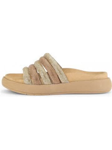 Gabor Fashion Pantolette in gold
