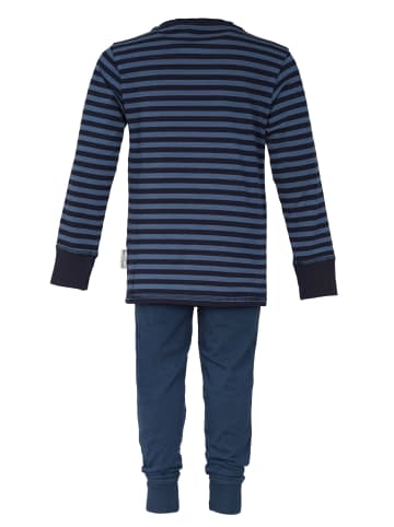 Band of Rascals Pyjama " Basic Striped " in blue-navy