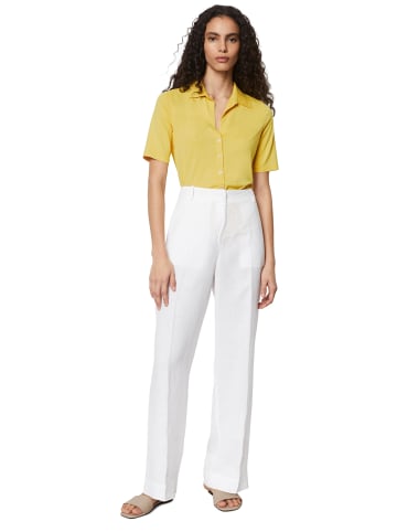 Marc O'Polo Kurzarm-Jerseybluse in corn yellow