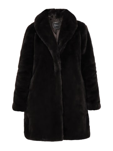 faina Damen Mantel in Dunkelbraun