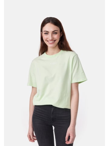 smiler. T-Shirt laugh. in grün