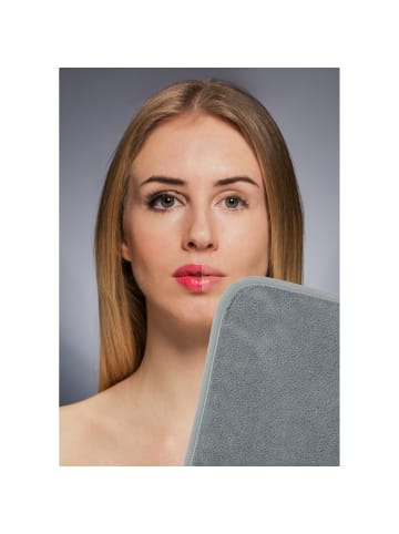 Erwin Müller Frottier Abschminktuch 3er-Pack in grau