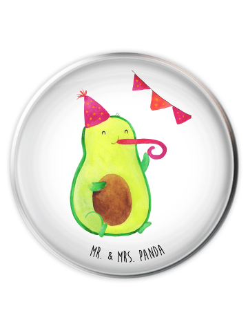 Mr. & Mrs. Panda Abflussstöpsel Avocado Party Zeit ohne Spruch in Weiß