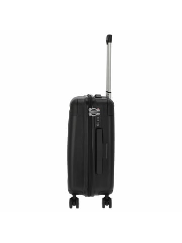 Stratic Stripe - 4-Rollen-Trolley 54 cm S in schwarz