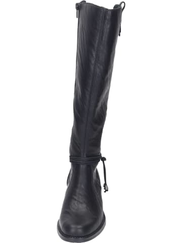 rieker Klassische Stiefel: Kniehoch in schwarz/schwarz