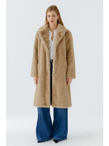 Oui Wintermantel in light stone