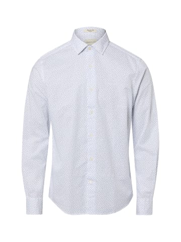 Gant Hemd in weiß marine