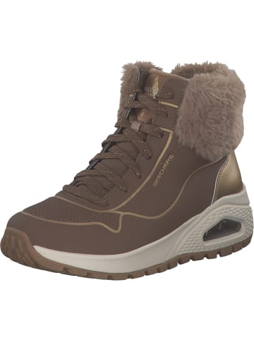 Skechers Stiefeletten in TAUPE METALLIC