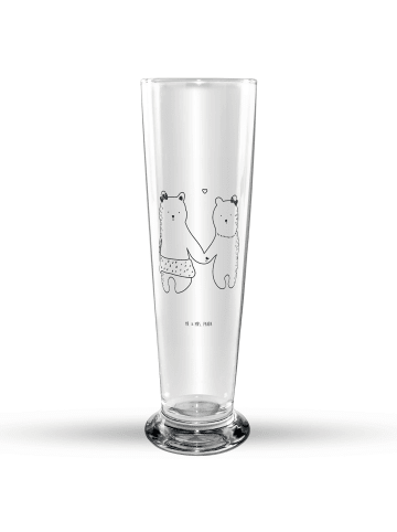 Mr. & Mrs. Panda Biertulpe Bär Freundin ohne Spruch in Transparent