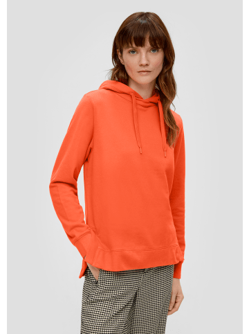 s.Oliver Sweatshirt langarm in Orange