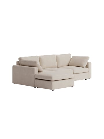 ebuy24 Chaiselongue-Sofa Lux Beige 296 x 182 cm