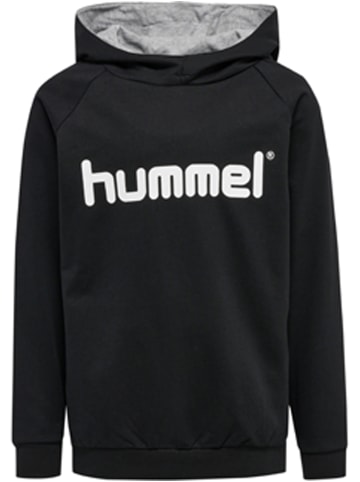 Hummel Hummel Cotton Kapuzenpullover Hmlgo Multisport Kinder Atmungsaktiv in BLACK