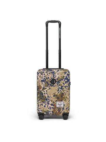 Herschel Heritage Hardshell - 4-Rollen Kabinentrolley 55 cm in terrain camo