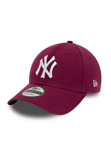 NEW ERA Cap Yankees 9FORTY verstellbar Bordeaux in Rot