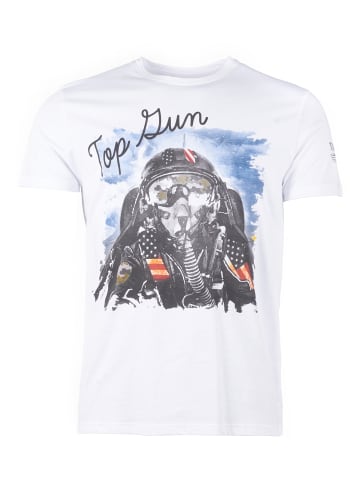 TOP GUN T-Shirt TG20191032 in white