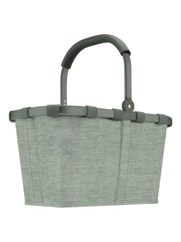 Reisenthel Carrybag - Einkaufskorb (cord dark matcha) in frame twist sage