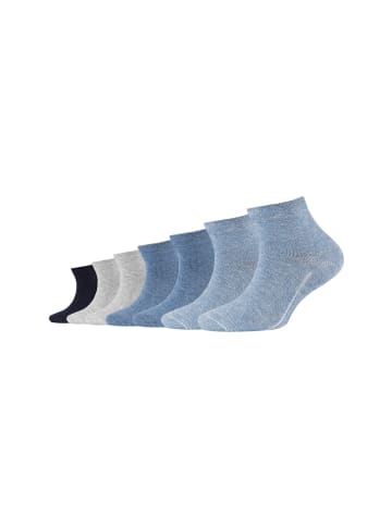 camano Kurzsocken 7er Pack ca-soft in jeans mix