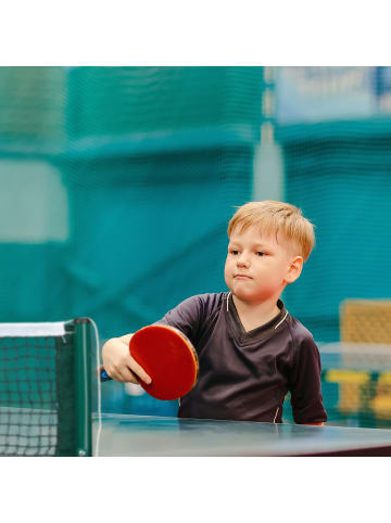 relaxdays Tischtennisnetz in Grün - (B)169,5 x (H)15 cm
