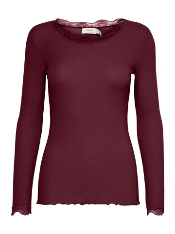 Fransa FRHIZAMOND 2 T-SHIRT EXT Tight fit in Tawny Port