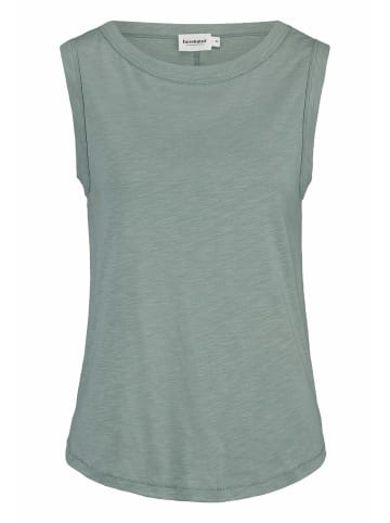 Hessnatur Hessnatur Light Slub Jersey Top Regular aus reiner Bio-Baumwolle in mattgrün