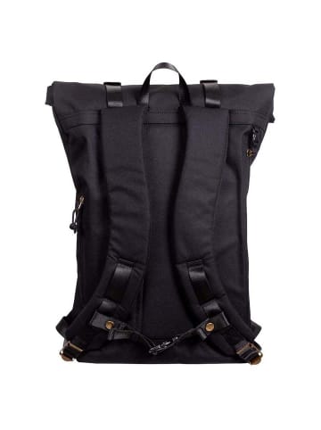 Doughnut Christopher Reborn 18 - Rolltop Rucksack 15" 45 cm (black x grapefruit) in schwarz
