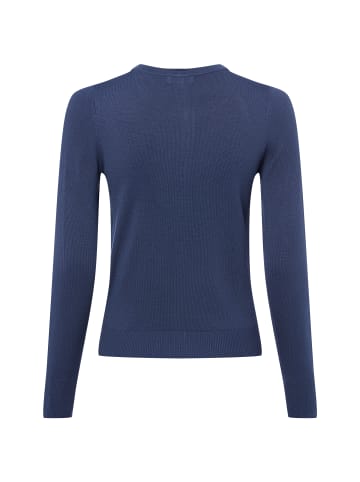 Marie Lund Strickjacke in indigo - 0007