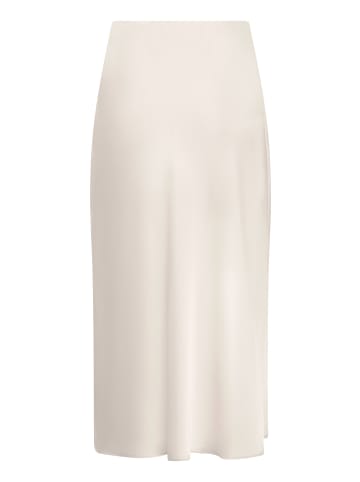 Betty Barclay Maxirock unifarben in Grau Beige