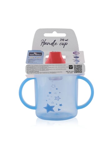 BABY CARE Henkelbecher Trinkbecher 210ml in blau