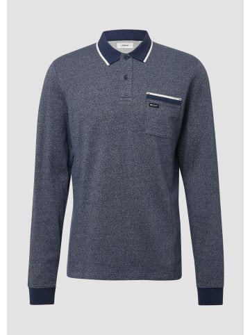 s.Oliver Polo-Shirt in 58W1_tiefblau