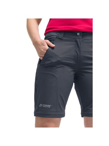 Maier Sports Zip-Hose Norit 2.0 in Dunkelgrau