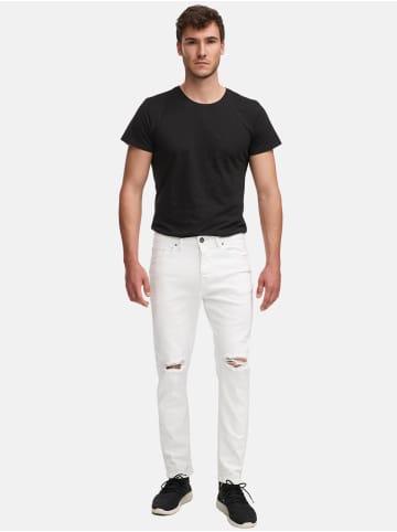 Tazzio Jeans "Z001" - Skinny Fit - in Weiß