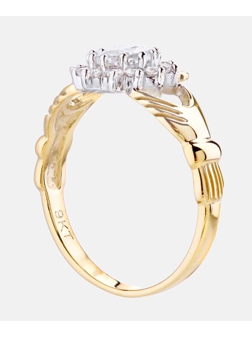 Vanlere Ring aus 375 Gelbgold mit Zirkonia