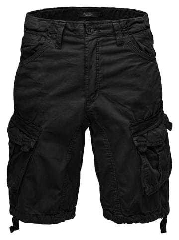 Amaci&Sons Cargoshorts LACKAWANNA in Schwarz