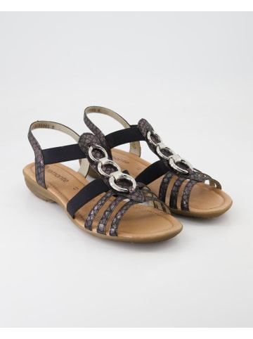 remonte Sandalen in Schwarz