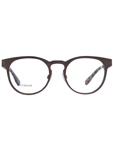Ermenegildo Zegna Herren Optische Fassungen Rund Bronze