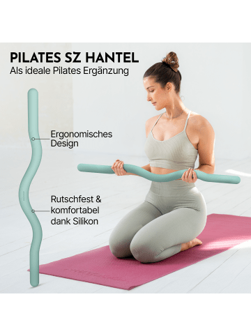 Neolymp Hantel "PSZH210" in Himmelblau, 6,8 kg