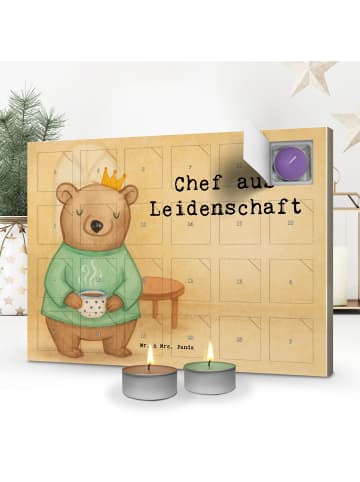 Mr. & Mrs. Panda Adventskalender Chef Leidenschaft Design mit Sp... in Weiß